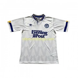 Camisola Leeds United Retro Homem Equipamento Primeiro 1991-1992 Manga Curta